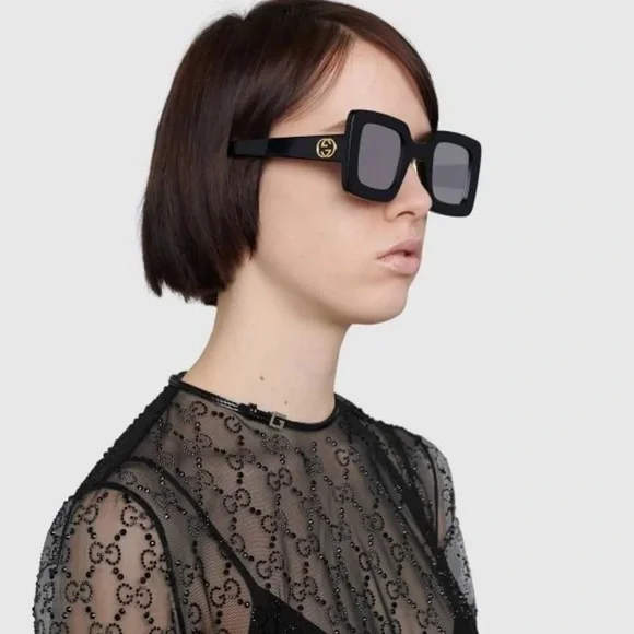 GUCCI ラヒシヌオハルフレムサンクラス GG1553S 004 Gucci | Accessories | Gucci Gg780s 004 Double G Logo